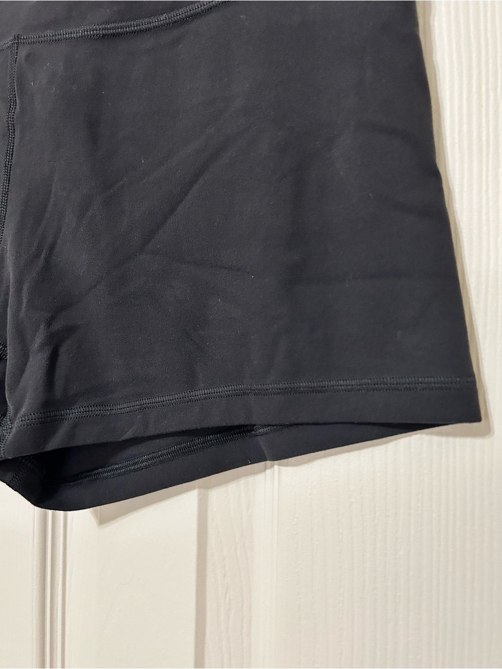 lululemon athletica Black align high rise shorts 4 inch inseam LIKE NEW yoga - Picture 2 of 10